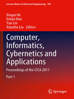 cover image of Computer, Informatics, Cybernetics and Applications